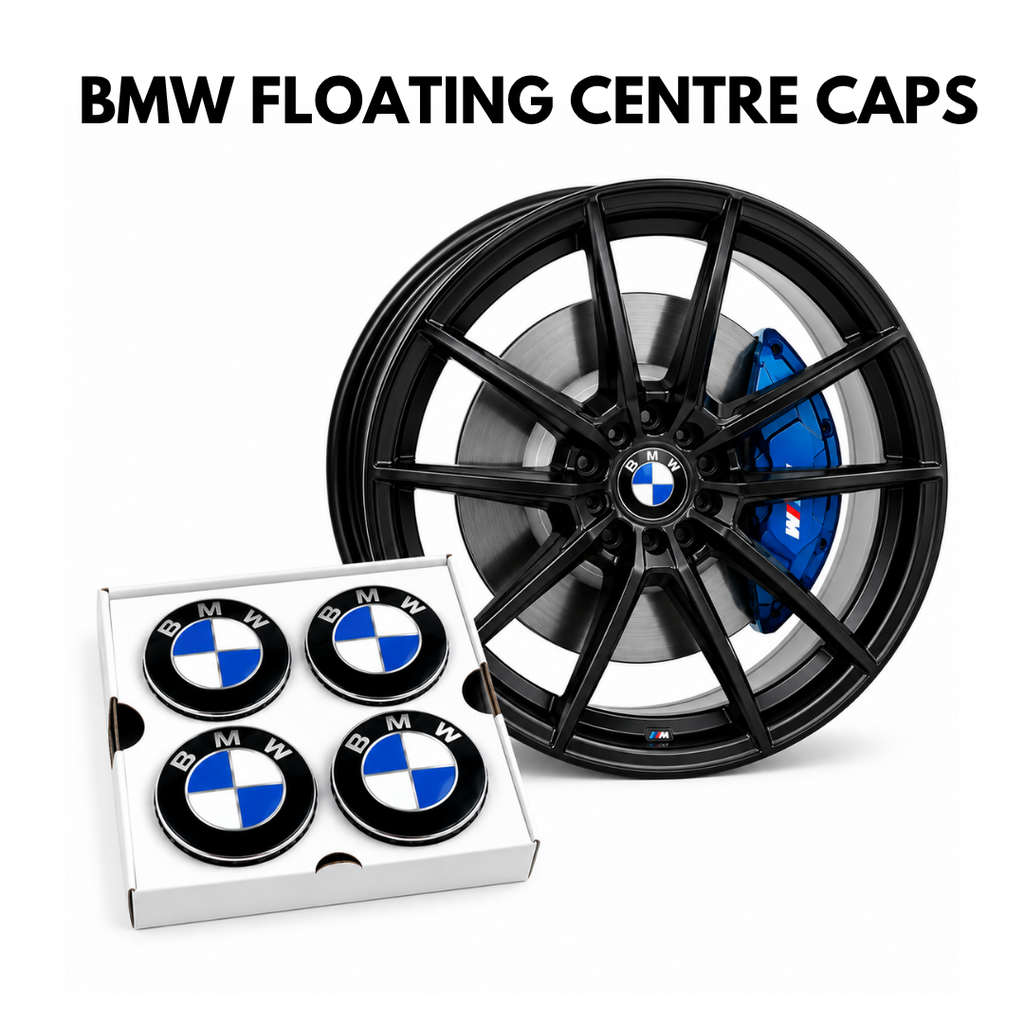 BMW Floating Centre Caps | Fits Most BMW Models | Set of 4