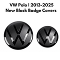 Volkswagen Polo 2013-2025 Gloss Black Badge New Style Covers