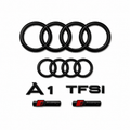 Audi A1 Gloss Black Badge Set | Front & Rear | 2019–2026