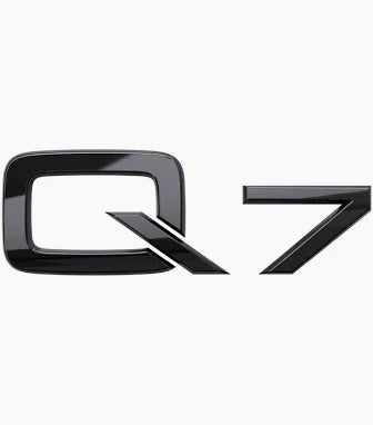 Audi Q7 Gloss Black Badge Set | Front & Rear | 2016 - 2024